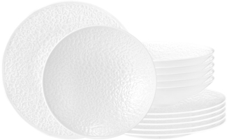 Seltmann Weiden Nori Home Tafelservice 12-teilig Weiß