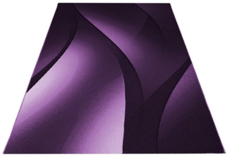 Stilvoll Günstig Teppich Kurzflor Wohnzimmer Schlafzimmer Ombre Design, Rechteck, Höhe: 6 mm