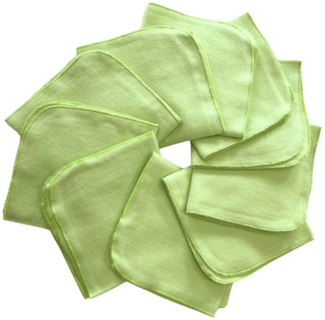 Babymajawelt Waschlappen Extra Weiche Baby Waschlappen Molton Tücher 25x25cm, Baumwolle (10-St), Nachhaltig, DIY-Feuchttücher, Wiederverwendbar, Babyausstattung