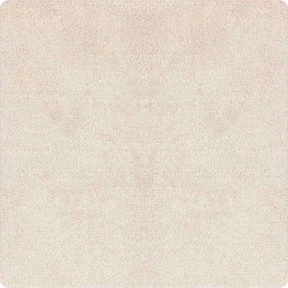 vidaXL Teppich Creme 120 x 120 cm Polypropylen 4019783