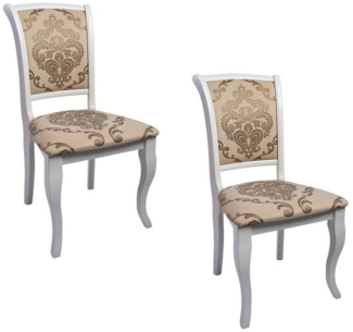 Rodnik Esszimmerstuhl Barock (Set, 2 St), mit Holzgestell