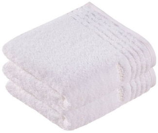 Vossen Handtücher 2er Pack Handtuch 50 x 100 cm Vienna Style Superso, Frottier (Spar-Set, 2-St), Vegan