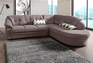 sit&more Ecksofa Savoni L-Form, wahlweise mit Bettfunktion