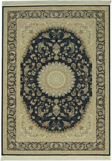 Morgenland Orientteppich - Sudabah - rechteckig - 180x120 - Schwarz