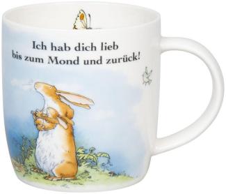 Könitz Tasse Ich hab dich lieb bis zum Mond Franz 0,35 L Porzellan