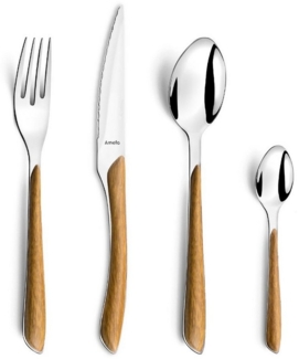 Besteckset Amefa Eclat Edelstahl ABS 24 Stücke