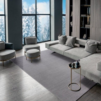 Sehrazat Designteppich Sehrazat Premium Lima 6050 Collection Grey - Moderner Designer Teppich