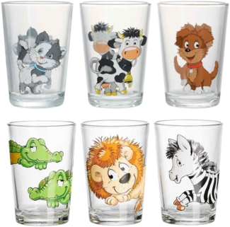 Ritzenhoff & Breker Hof- und Zootiere Kinderbecher Set 6-teilig