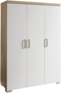 PAIDI Kleiderschrank HILJA, by PAIDI, 3-türig praktische Einteilung mit Einlegeböden und Kleiderstangen