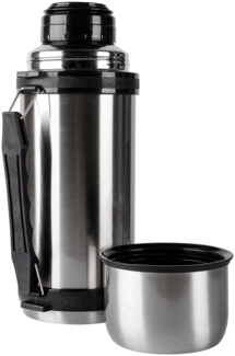 Edelstahl Thermoskanne Thermosflasche Isolierkanne Thermosbecher 1 L