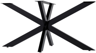 TPFLiving Tischbein Lirau, Sternförmiges Tischgestell im Industrial-Look