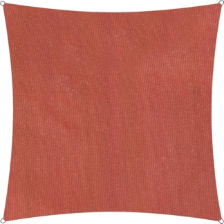 Lumaland Sonnensegel Quadrat 3x3 Meter terracotta