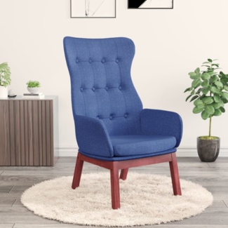 Relaxsessel Blau Stoff [341272]