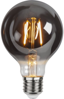 STAR TRADING LED-Leuchtmittel "Plain Smoke" E27, 1,8W, 2100K, 80lm, warmweiß, Ra: 80, E27, warmweiß