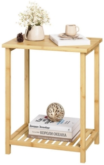 Dripex Beistelltisch Kleiner Nachttisch, platzsparender Wohnzimmertisch, L40xB30cm, Verschleißfest, stabil