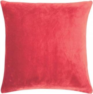 Pad Kissenhülle Samt Smooth Rot (50x50 cm) 10424-Q40-5050