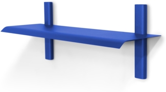 Spinder HOLA 2 Minimalistisches Stahl-Wandregal Ultramarin
