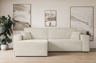 ALTDECOR Ecksofa CELTIC-XL, Couch mit Schlaffunktion, Wohnzimmer - Wohnlandschaft, Corner Sofa Bett Eckcouch Couch L-Form Schlafcouch Ausziehbar