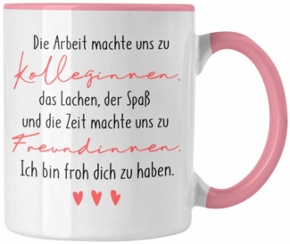 Trendation Tasse Trendation - Arbeitskollegin Tasse Geschenk Beste Kollegin Geschenkide