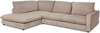 Polsterecke SANSIBAR DAGEBÜLL BB 228x321 cm braun Ecksofa Wohnlandschaft Eckcouch