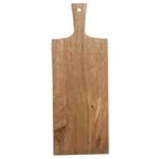 Servierbrett Holz 65cm lang mit Griff