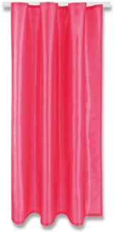 Arsvita Vorhang, Kräuselband (1 St), blickdicht, Microfaser, Gardine in vielen Größen und Farben - Schlaufen / Kräuselband