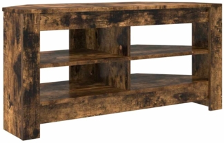 vidaXL EckTVSchrank Geräucherte Eiche 102 x 40,5 x 45 cm Holzwerkstoff 889780