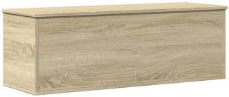 vidaXL Aufbewahrungsbox Truhe Sonoma-Eiche 102x35x35 cm Holzwerkstoff (1 St)