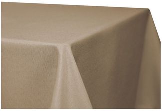 Haus und Deko Tischdecke Tischdecke Leinenoptik 110 x 220 cm eckig Lotuseffekt beschichtet (1-tlg)