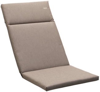 Sieger 5550 4916 Relax-Auflage Schaum / Vlies Füllung, Polypropylen Mocca 49 x 4 x 164 cm