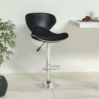 vidaXL Barhocker Schwarz Kunstleder, Drehbar [335130]