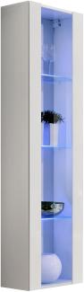 99rooms FLI T41 rechts Vitrine 170x40x29 Weiß