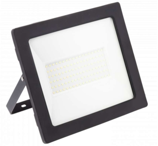 100w LED Strahler Flut Licht für den Außenbereich IP65 in schwarz Eckig|Kaltweiß