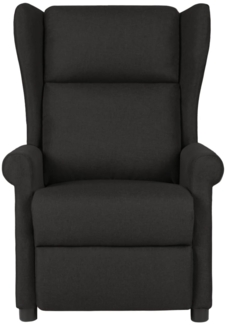 vidaXL Relaxsessel Schwarz Stoff 340951