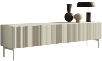Compleo TV-Schrank viertürig, Fernsehschrank LOUISS, Modern design, TV-Kommode