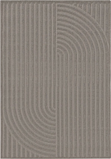 Interiyou Teppich Lecce, Rechteckig, Höhe: 11 mm, Wohnzimmerteppich, Skandinavisches Boho Muster, Kunstfaser, Modern