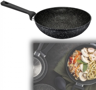 San Ignacio Wokpfanne Induktion Bratpfanne Wok Pfanne 28 cm Alu BGEU-3988