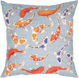 pad Kissenhülle Waterworld Koi Kapfen Fische Multicolor (45x45cm) 11364-X66-4545