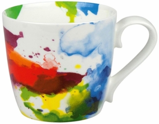 KÖNITZ Becher 450 ml - On Colour - FLOW aus Bone China Porzellan / Designbecher