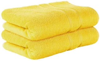 StickandShine Duschtuch 2er Set Premium Frottee Duschtuch 70x140 cm Baumwolle Frottee, 100% Baumwolle 500GSM Frottee