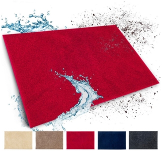 Floordirekt Fußmatte Nasa Schmutzfangmatte, rechteckig, Höhe: 14 mm, waschbar bei 30 Grad, schmutzabsorbierend