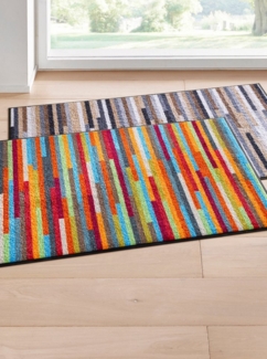 Witt Fußmatte Fußmatte, Höhe: 7 mm, Rutschhemmend, Waschbar