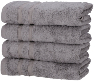 One Home Gästehandtücher Komfort, Frottee (4-St), extra Saugfähig und Weich, Gästetücher