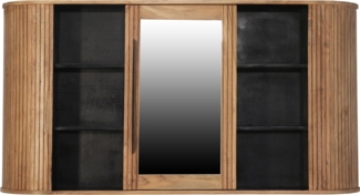 Spiegelschrank 145x75 cm 'Atlantic' Akazie massiv