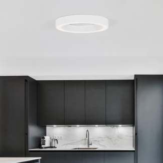 Nova Luce 9345632 MORBIDO LED Deckenleuchte 60cm 2700-4000K Weiss