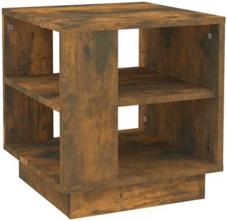 vidaXL Couchtisch Räuchereiche 40x40x43 cm Holzwerkstoff 813089