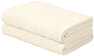 my home Duschtücher Regona, Duschtücher 70x140cm, flauschig und weich, 500 gr/m², Frottier (Set, 2-St), Premium Handtücher mit Bordüre, Set, 100% Baumwolle, 5 Jahre Garantie