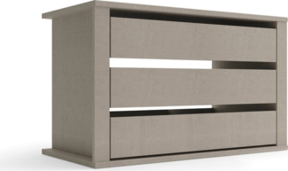 rauch Schubladeneinsatz Zubehör für Rauch-Schränke ORANGE/BLACK, Breite 98 cm, Tiefe 50 cm, mit 3 Schubladen