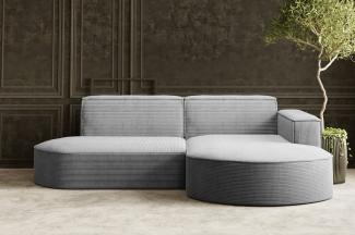 Kaiser Möbel Ecksofa Designer MODENA STUDIO L stoff Poso und Neve