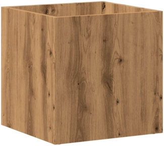 vidaXL Pflanzgefäß Artisan-Eiche 40x40x40 cm Holzwerkstoff 857028